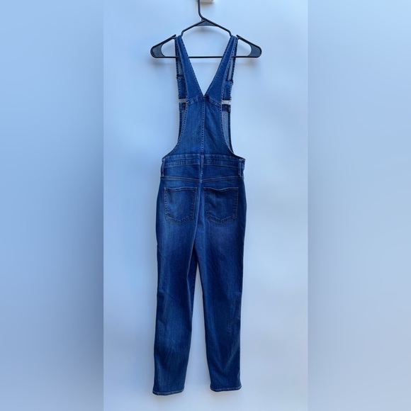 Madewell Stovepipe Overalls in Lorton Wash Blue Jean Denim Size Small - Picture 10 of 16
